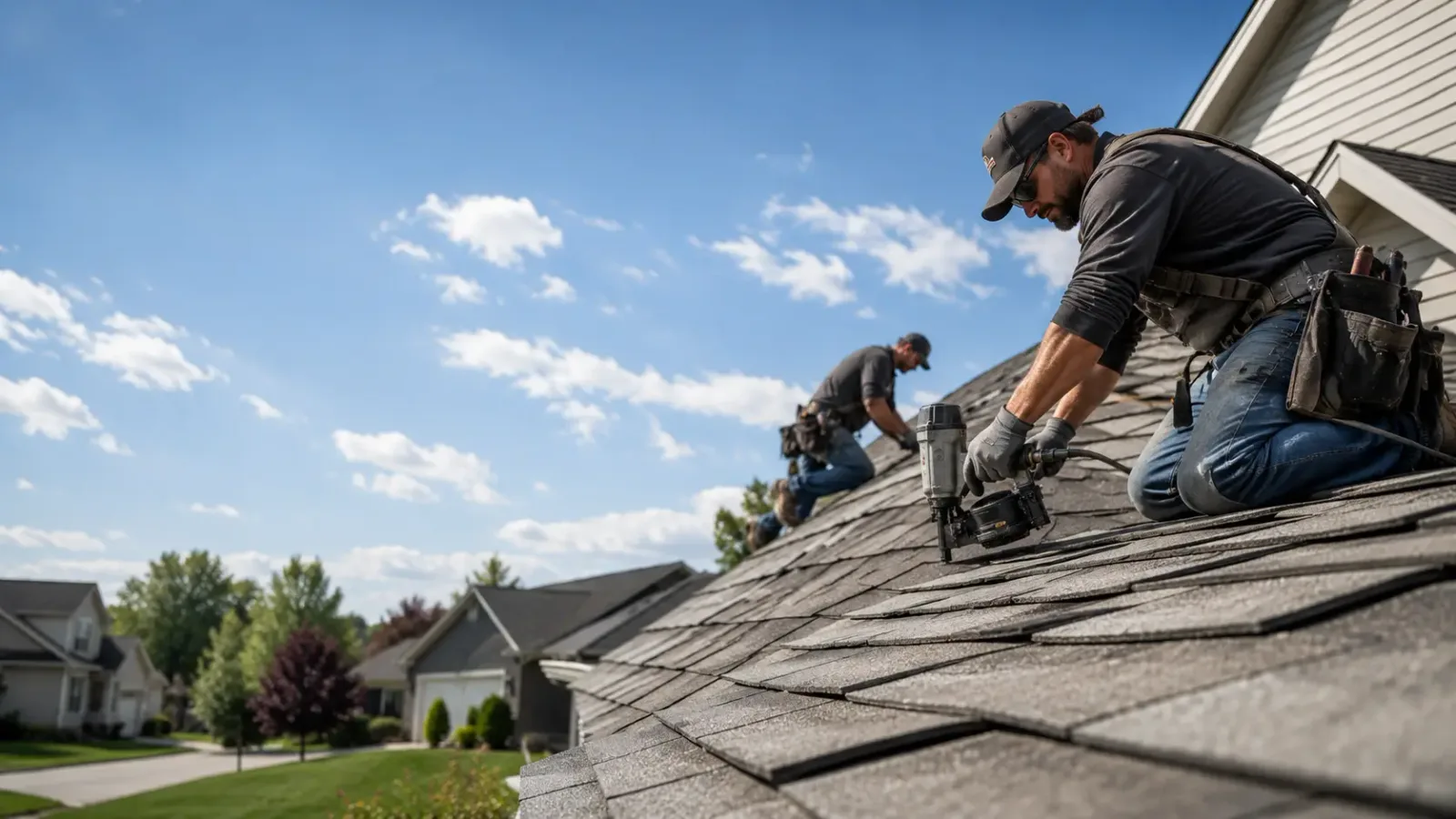 Storm Damage Roof Repair in Big Sandy, TN near me